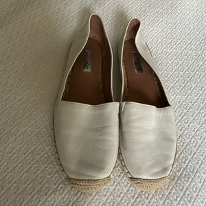 Halogen white espadrilles- size 8.5